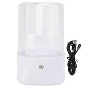 Kuuleyn rechargeable washing machine, mini portable portable portable laundry underwear in depth small travel clothes clothes washer for the dormatory hotel apartment (White)