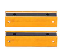 Kuuleyn Reflective Trail Markers, 2PCS Rectangle Reflective Sign Road Stud Marker for Highway Traffic Warning Facilities