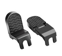 Kuuleyn Repose-pieds universels avec cadre en acier au manganèse, capacité de charge élevée de 187 kg, repose-pieds pour VTT, pédales, légers et antirouille