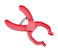 Kuuleyn Safety Eye Tool,Plastic Ergonomic Design, Multifunctional Animal Eyes Making Supplies Tool for Crocheting Plush Toy Crafting Easy Installation Durable Hobbyist Accessory (Pink)