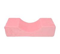 Kuuleyn Salon Eyelash Extension Neck Pillow,Side and Back Sleeping Contour Pillow, U Shaped Comfortable Velvet Memory Foam Protect Neck for Lash Extension Grafting Make Up (Pink)