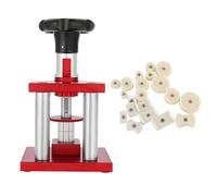 Kuuleyn Screw Type Precise Crystal Bezel Watch Back Case Cover Press Tool with 20 Dies Pressing for Repair Compatible with 5500A 5500C Multiple Watch Sizes