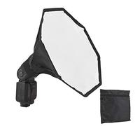 Kuuleyn Softbox For Speedlight, 30cm Universal Mini Portable Softbox, Diffuser for Flash Speedlight