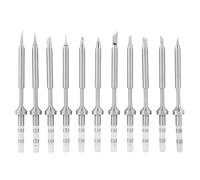 Kuuleyn Soldering Iron Tip,Mini Pen Type Stainless Steel Soldering Iron Tips Replacement Tips for TS100 Portable Outdoor Soldering Iron Kit (KuuleynsM0M56-05)