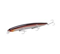 Kuuleyn Spinner Baits, Anti Minnow Lure 3D Eyes Fishing Hard Bait Fishing Tackles with 3 Sharp Barbs (#1)