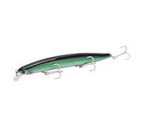 Kuuleyn Spinner Baits, Anti Minnow Lure 3D Eyes Fishing Hard Bait Fishing Tackles with 3 Sharp Barbs (#2)