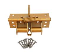 Kuuleyn Spring Loaded Hinges for Cabinets,Self Closing Door Hinges,Long Lasting Spring Loaded Hinge Hardware Accessories for Cabinet Doors Furniture
