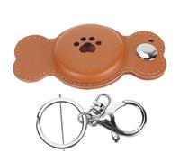 Kuuleyn Stud Marker ，Item Finder Case Multifunctional Prevent Loss Soft Durable for Tracking Device Holder for Travel Car Key (Brown)