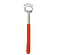 Kuuleyn Telescoping Back Scratcher,Made of Stainless Steel Extendable, Household Massager Tool with Bottle Opener Multi Functional Scratcher for Seniors Pregnant Women (Red)