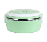 Kuuleyn Thermal Lunch Box, Lunch Containers for Hot Food, Stackable Insulated Lunch Box for Kids, Stainless Steel Food Container Storage Boxes Adult Sealed Bento (Green)