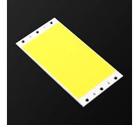 Kuuleyn Ultra Bright Light Lamp Band Bead Chip,Led Sheet, 12V-14V 30W Durable COB LED Light Chip Bead DIY 94 * 50MM for DIY Table Lamp led chip(Pure White 6500K)