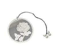 Kuuleyn Vintage Metal Bookmark,Chinese Style Skeleton Design, Durable Material Page Marker Home School Use Reader Gift Antique Aesthetic Compact Portable Reading Companion (Type 2)