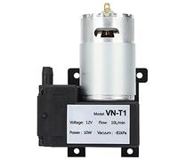 Kuuleyn VN T1 Micro DC Vacuum Pump,Low Noise Industrial Accessory,High Vacuum Performance Engineering Plastic Mechanical Parts Portable Electric Drive Compact Design (DC12V)