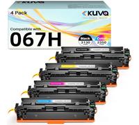 Kuva 067H 067 Toner Cartridges with Chip Compatible with Canon 067H