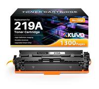 Kuva 219A W2190A Toner Cartridge Compatible for 219A 219X W2190X Replacement with Color LaserJet Pro 3202dn 3202dw MFP 3302fdn 3302fdng 3302fdw 3302sdw 3302sdwg (1 Black)
