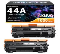 Kuva CF244A 44A Black Toner Cartridges Compatible with HP 44A CF244A for Laserjet Pro M15w M15a MFP M28w M28a M16w M16a M29w M29a M29 Printer (2 Black)