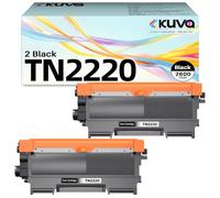 Kuva TN-2220 TN2220 Toner Compatible with Brother TN2220 TN2010 TN2210 | Compatible with Brother DCP-7055 MFC-7360N HL-2250DN HL-2130 DCP-7065DN FAX-2840 DCP-7055W Toner (Black 2-Pack)