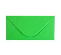 Kuvertwelt Envelopes DIN C6 (220 x 110 mm) - Wet Adhesive - High-Quality Envelopes in Various Quantities Pack of 25 Envelopes DIN Long Wet Adhesive Green _1