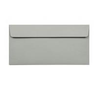Kuvertwelt Envelopes DIN Long (220 x 110 mm) - Self-Adhesive - High-Quality Envelopes in Various Quantities Pack of 25 Envelopes DIN Long Peel and Seal Dark Grey
