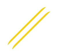 KUVIEZ Car Side Skirt 2PCS For Kia For Picanto For GT For DIY Styling Tuning Accessories Auto Vinyl Film Decals Car Side Door Skirt Stripes Stickers Side Step Skirt (Color : Glossy Yellow)