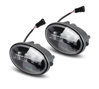 KUVIEZ Fog Lamp LED Fog Lights For Fit RS (GE) 05.2012 2013 For Jazz For Sport 2011 2012 2013 2014 For Sport For North For America GD 2007 2008 Fog Lights(1set White Yellow)