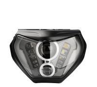 KUVIEZ Motorbike Headlights Headlight LED Lamp For MT07 2018 2019 For H4 Headlight 2014 2015 2016 DRL 110W For MT-07 FZ 07 DRL Light Motorcycle Headlamp