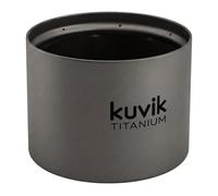Kuvik Titanium Micro Siphon Alcohol Stove - Ultralight and Compact | Corrosion Resistant, Ultralight Titanium, High Strength, Easy to Use, Works with a Variety of Fuels, Carrying Bag Included
