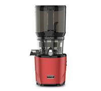 Kuvings AUTO10S Juicer - Easy Care Slow Juicer 3L Capacity & 200W Motor. Ideal for Fruit, Vegetables & Smoothies. Matt Dark Red
