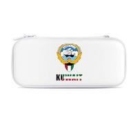 Kuwait Flag Kuwaiti National Emblem Compatible with Switch Case Bag Travel Protective Cover Handbag with 15 Game Accessories