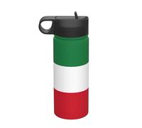Kuwait Flag Stainless Steel Travel Thermal Kettle 18oz