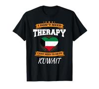 Kuwaiti Flag Funny Kuwait Vacation Kuwait T-Shirt