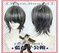 Kuwana Gou Cosplay Wigs Game Touken Ranbu Online Short Gradient Heat-resistant Fiber Hair Anime Costume Wig