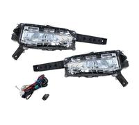 KUWAYO 1Set For Lexus NX200T NX300 2018 2019 Car Front Bumper Fog Lamp DRL Daytime Running Drive Light Foglight Foglamp