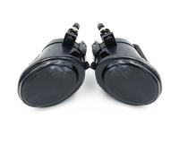 KUWAYO 2 Pcs For BMW Fog Light E46 3 Series 320i 330i M3 M5 325i 325XI 330XI 530I M Package Bumper Lamp 5 Series E39 Fog Lamp Assembly(Smoke lens)