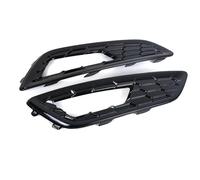 KUWAYO 2PCS Front Bumper Fog Lamp Light Grille Trim Cover Frame Lid Bezel For Ford Focus MK3 III 2015 2016 2017 2018 Foglight Foglamp(D cover 1 pair)