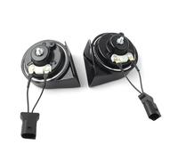 KUWAYO 2x Car Snail Horn Loud Horn DC 12V 125db Universal For VW Golf MK5 MK6 MK7 Jetta Polo Passat Touran Touareg CC etc.