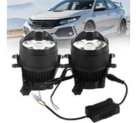 KUWAYO 3 Inch H11 H8 H9 Bi-led Laser Fog Lights Projector Lens Fog Lamp Lenses For H0nda Accord Coupe CR-V CR-Z Civic Sedan FIT Jazz