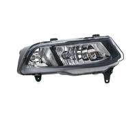 KUWAYO Car Front Bumper DRL Fog Light Lamp Trim Grille Cover Frame Lid Bezel For VW Polo 6C Hatchback 2014 2015 2016 2017(D right)