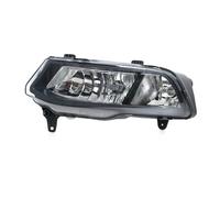 KUWAYO Car Front Bumper DRL Fog Light Lamp Trim Grille Cover Frame Lid Bezel For VW Polo 6C Hatchback 2014 2015 2016 2017(D left)