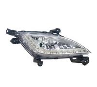 KUWAYO Car Front Bumper Fog Light Daytime Running Drive Lamp Cover Frame Lid For Hyundai Elantra GT I30 2012-2016 Foglight Foglamp(1pc right light)