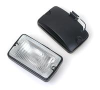 KUWAYO Car Front Bumper Fog Light Daytime Running Drive Lamp For Peugeot 205 GTI CTI 106 306 Mi16 H3 Spotlamp Spotlight(2pcs Clear)
