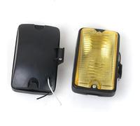 KUWAYO Car Front Bumper Fog Light Daytime Running Drive Lamp For Peugeot 205 GTI CTI 106 306 Mi16 H3 Spotlamp Spotlight(2pcs yellow)