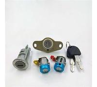 KUWAYO Car Lock Cylinder Fit For Chevrolet Spark Left Right Front Door Driving Door Central Control Door Full Lock Cylinder Ignition Lock (Color : Full Left door lock)