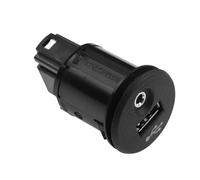 KUWAYO Fit For N-i-s-s-a-n Frontier Juke 28023-BH00C AUX Port Adapter USB-C Bracket O Car