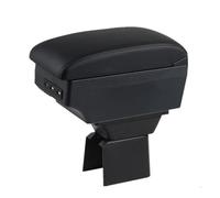 KUWAYO Fit For Volkswagen Lupo Armrest Box For Vv Lupo Car Armrest Box Central Storage Box With USB Charging Car Accessories(B1 black line 3USB)