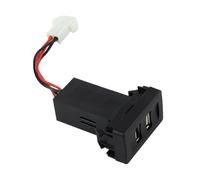 KUWAYO Fit For Volkswagen Transport T4 Car Dual USB Charger Adapter Socket 12V 2.1A Phone Charger For ASR Dash Blank Built In Socket