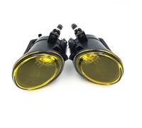 KUWAYO Fog Light For E46 3 Series 320i 330i M3 M5 325i 325XI 330XI 530I M Package Bumper Lamp 5 Series E39 Fog Lamp Assembly(Yellow lens)