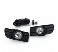 KUWAYO Fog Lights For Mazda BT-50 BT50 UN Series I 2006-2008 Front Bumper Spot Lamps With Wiring Kit Set Assembly Pair Black Cover