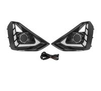 KUWAYO Front Bumper LIGHT Daytime Running Light DRL For Isuzu DMax 2023 2024 2025 Turn Signal Fog Lamp Indicator Day Lamp Car Accessories
