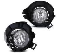 KUWAYO Pair For 2005-2012 N-i-s-s-a-n Pathfinder 2005-2009 Nissan Frontier Fog Lights Driving Front Painted Bumper Lamps Assembly